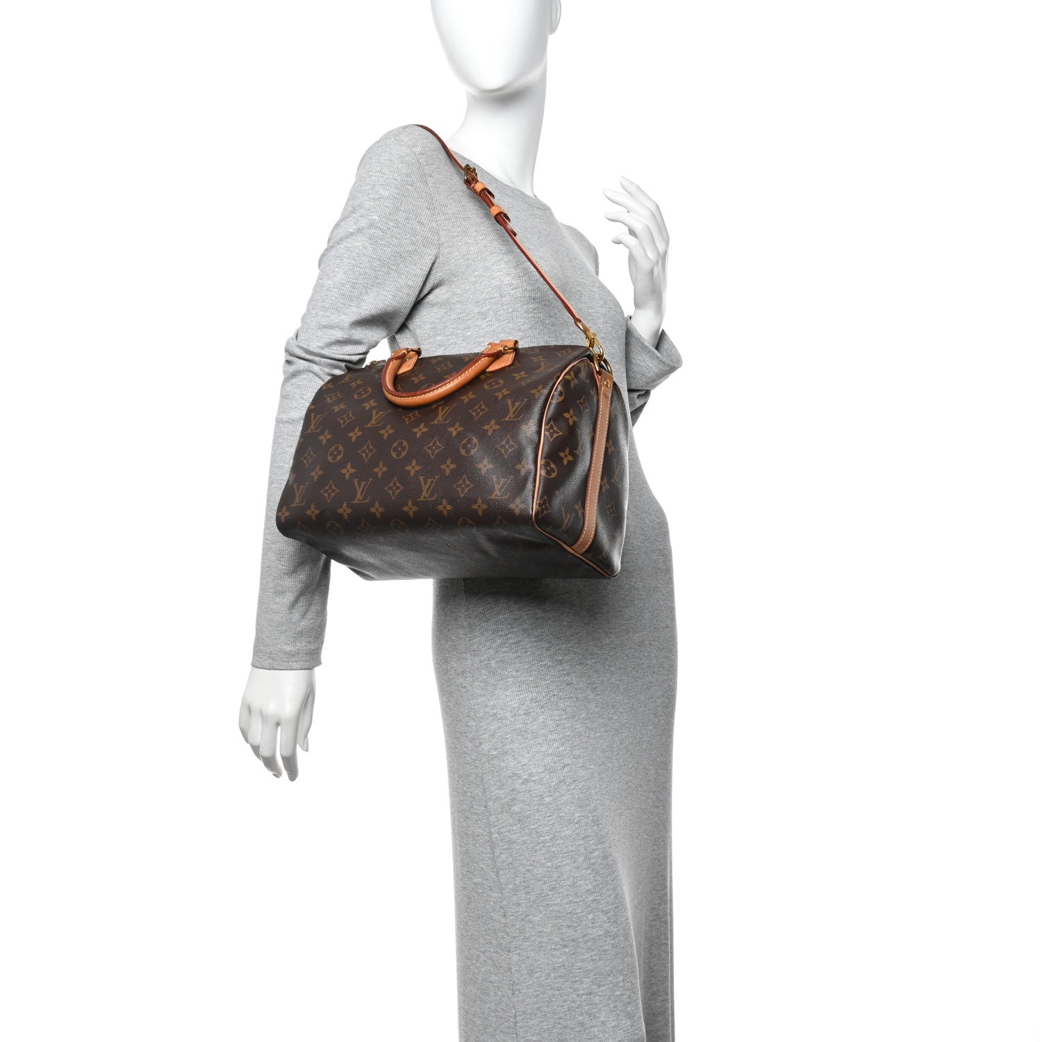 Louis Vuitton Monogram Speedy Bandouliere 30 3 of 27