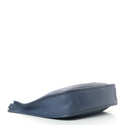Hermes Buffle Skipper Evelyne PM Bleu Saphir 4 of 16