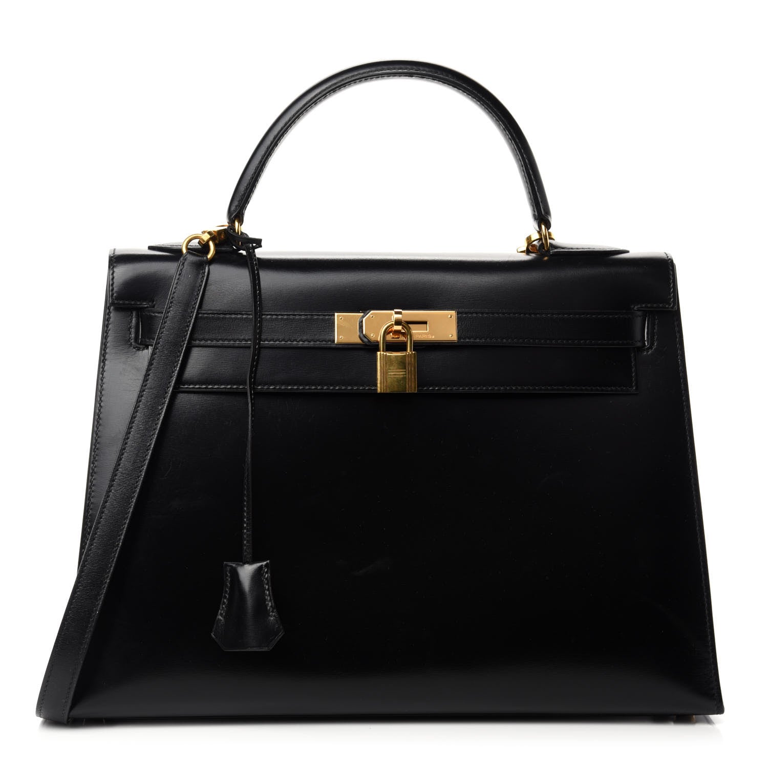 Hermes Box Kelly Sellier 32 Black 1 of 16