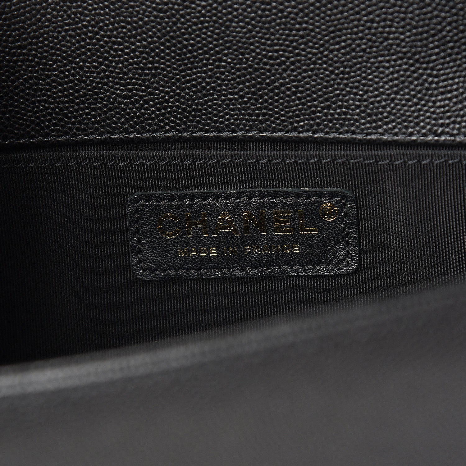 Chanel Caviar Quilted Medium Boy Flap Black 5 of 11