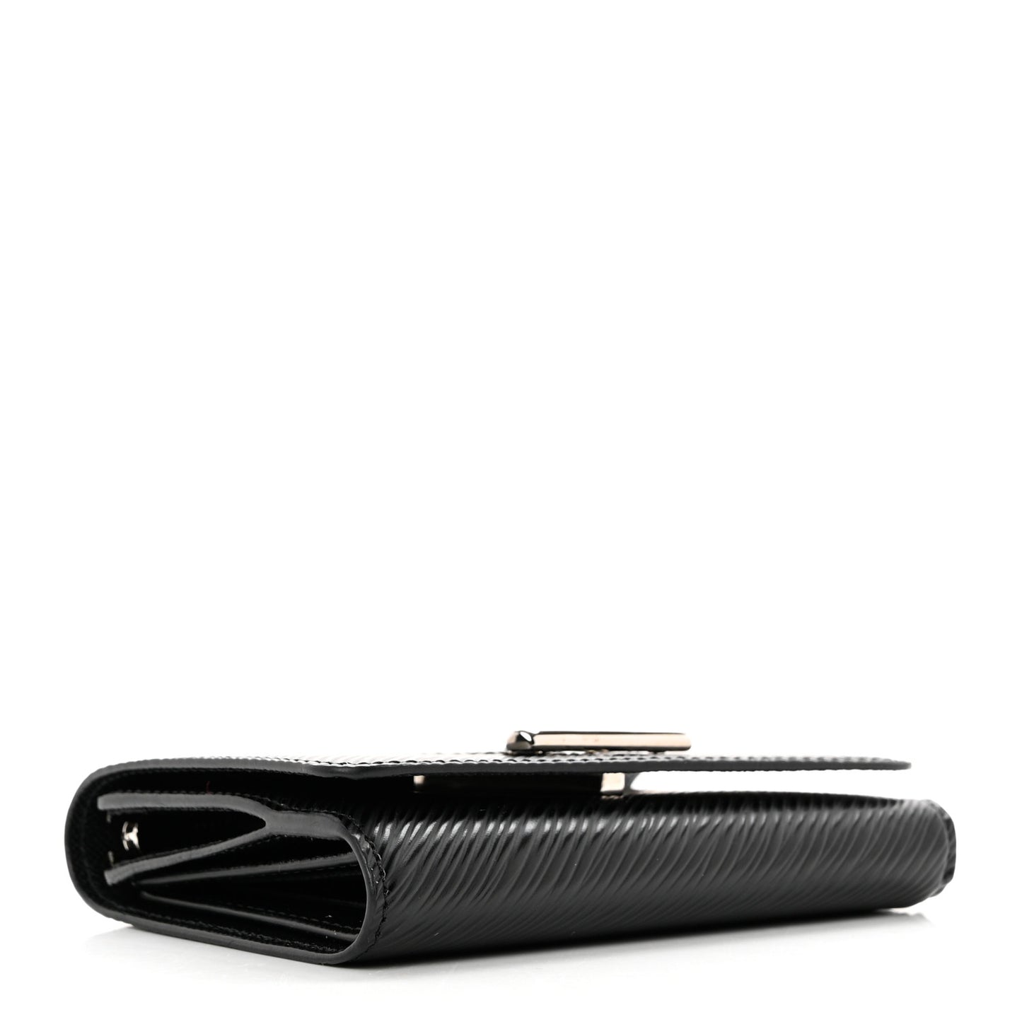 Epi Twist Compact Wallet Black