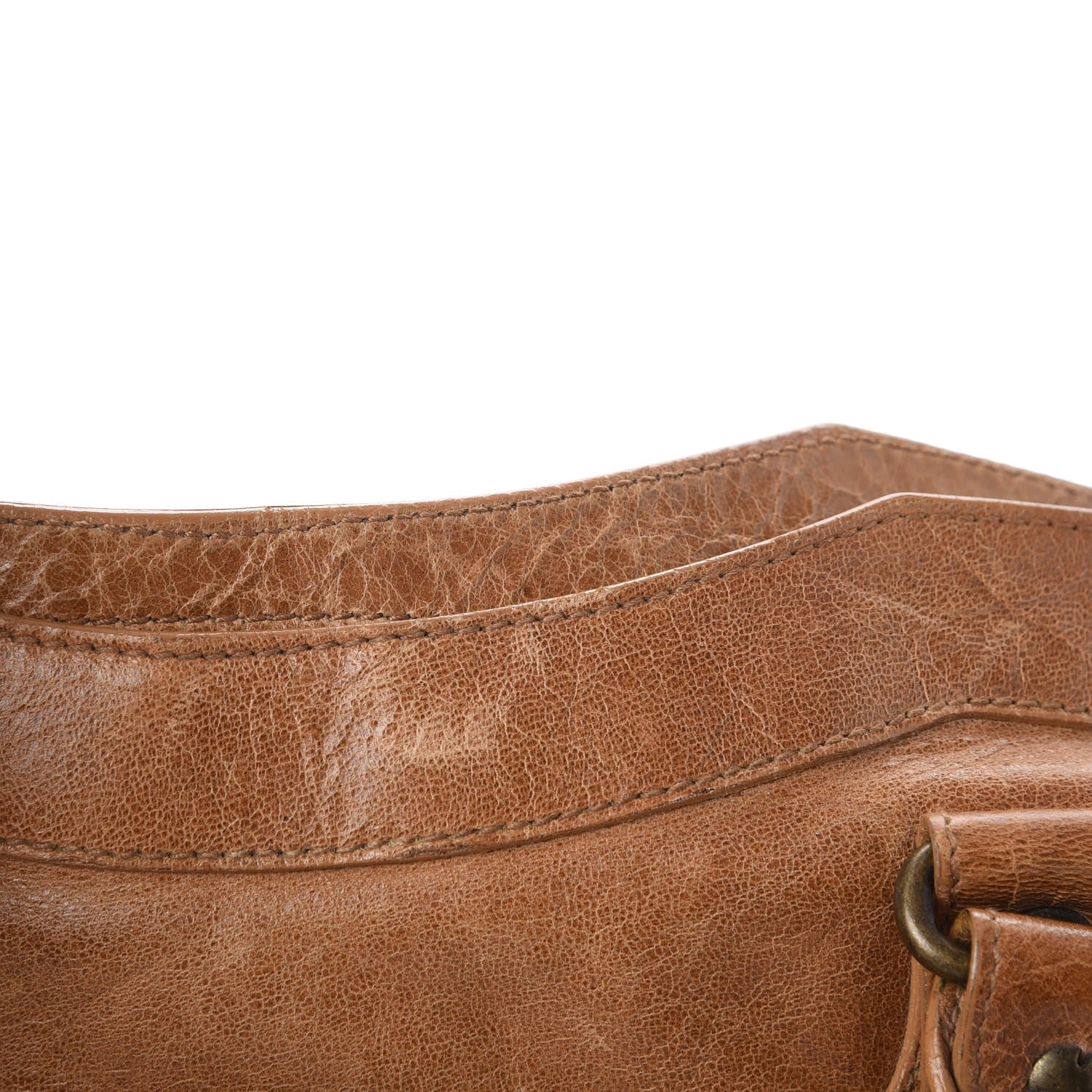 Balenciaga Chevre Classic Hardware City Caramel 9 of 9