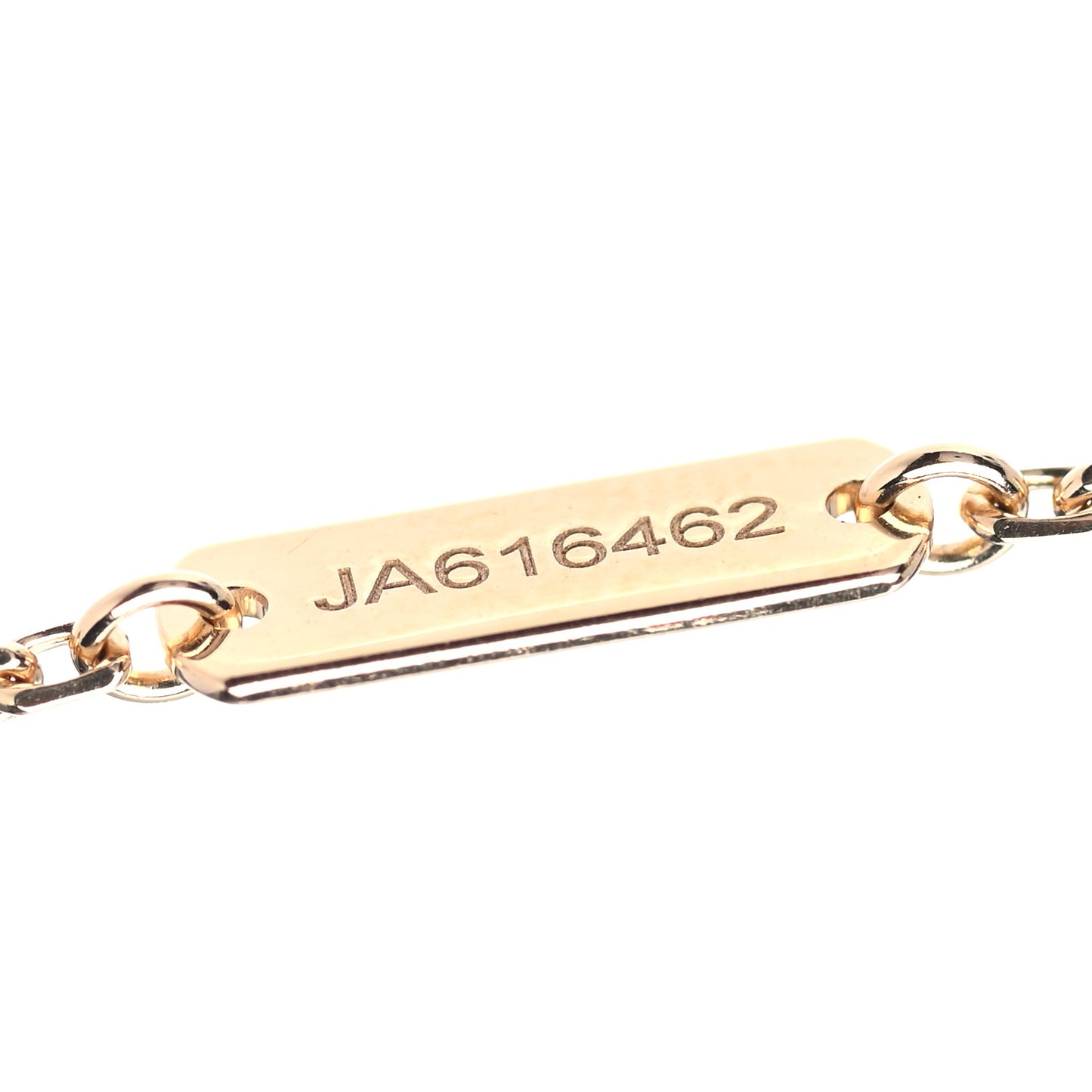 18K Yellow Gold Carnelian Vintage Alhambra Pendant Necklace