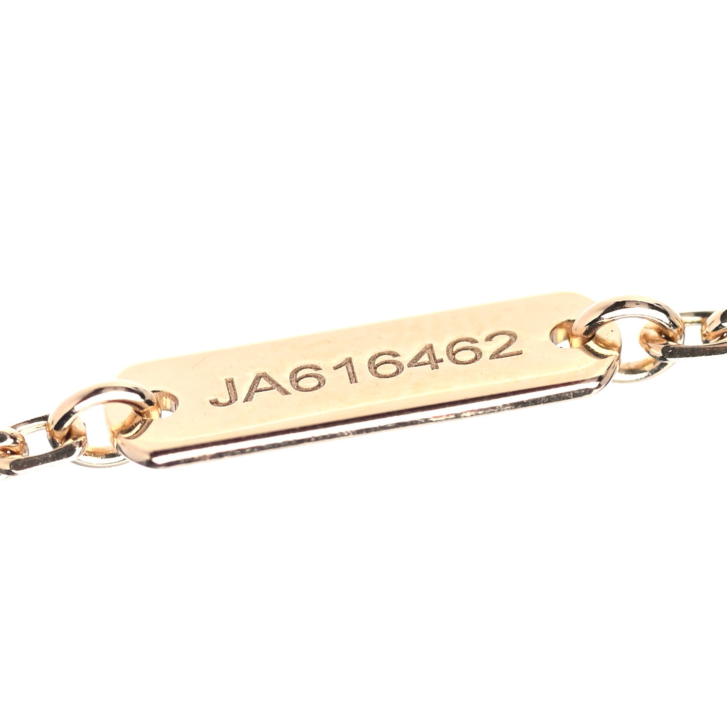 Van Cleef & Arpels 18K Yellow Gold Carnelian Vintage Alhambra Pendant Necklace 5 of 7