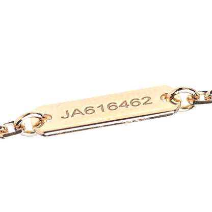 Van Cleef & Arpels 18K Yellow Gold Carnelian Vintage Alhambra Pendant Necklace 5 of 7