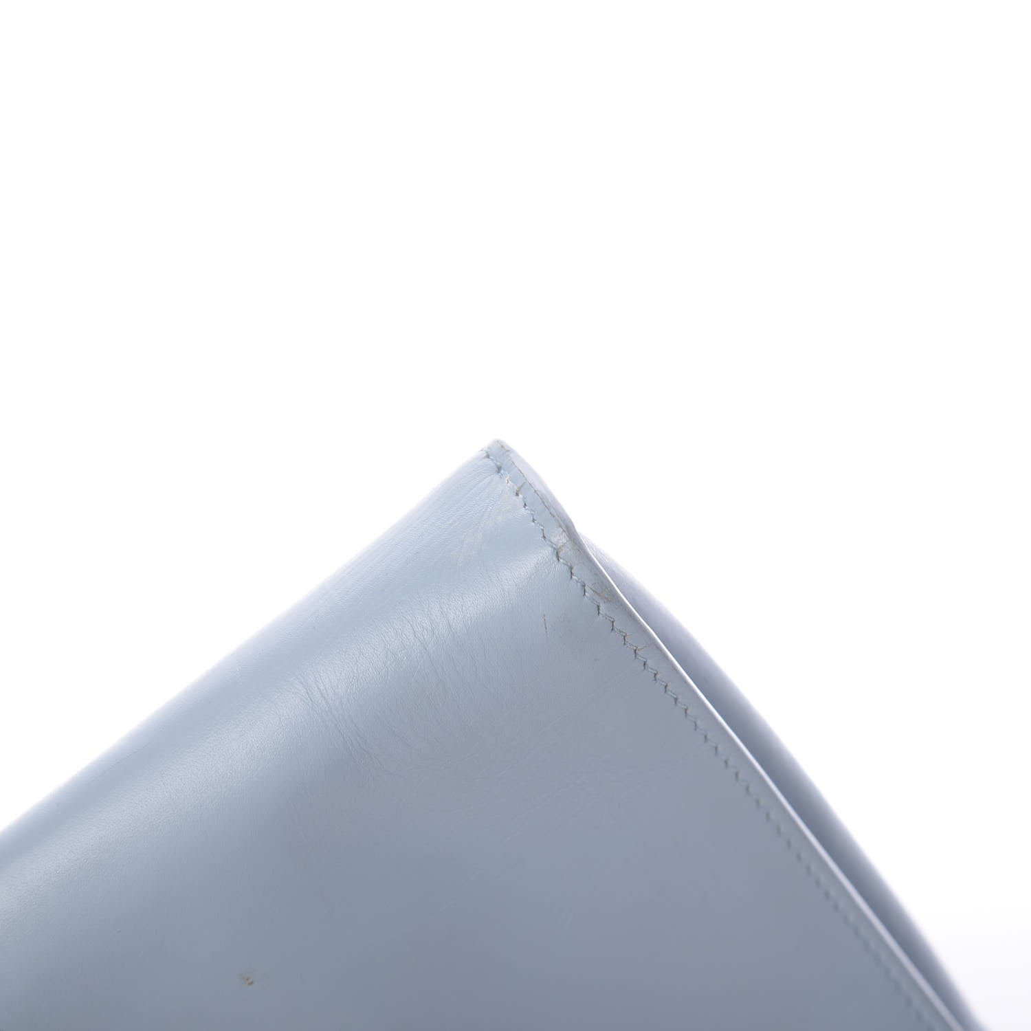 Bottega Veneta Calfskin Intrecciato Flap Wristlet Light Blue 10 of 13