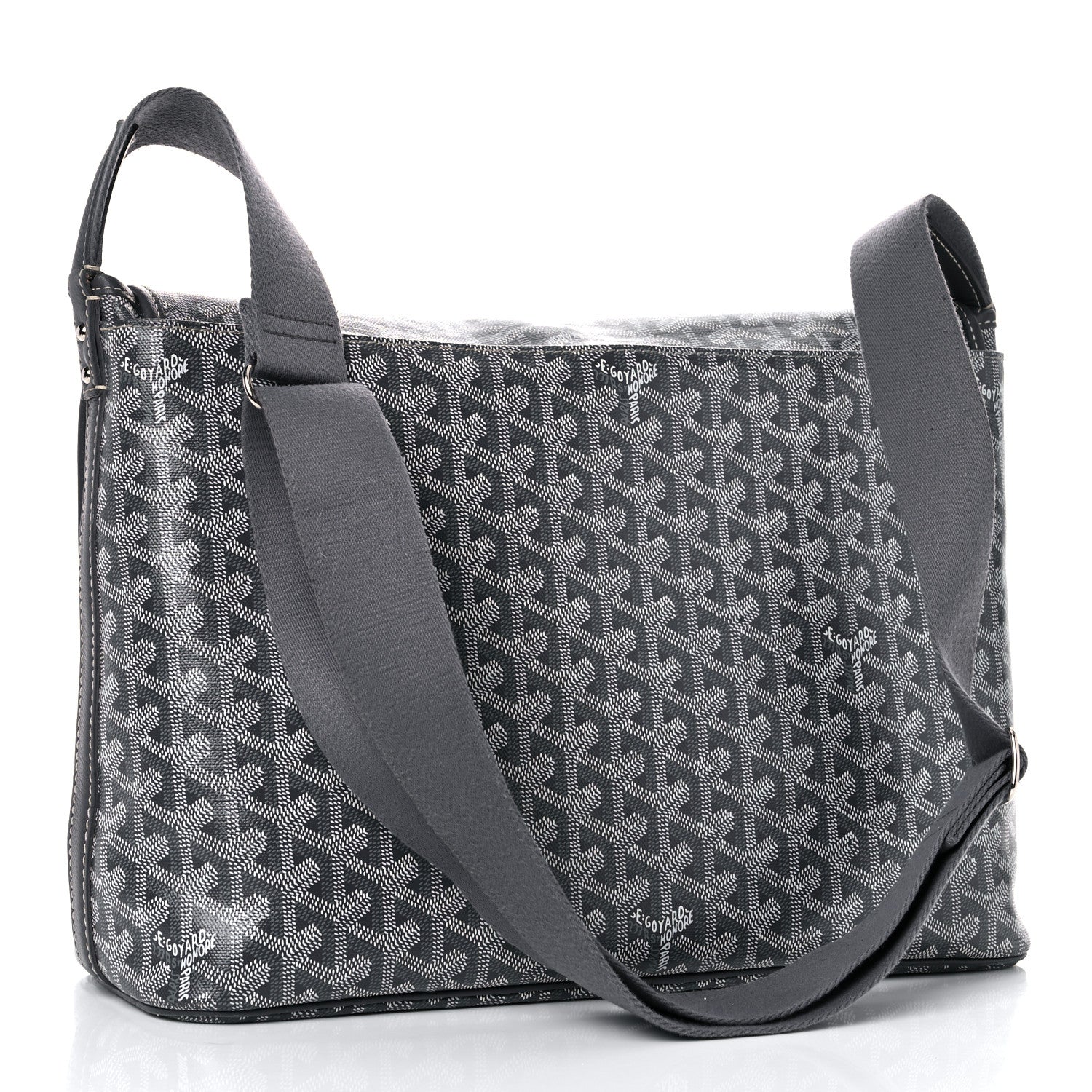 Goyard Goyardine Capetien Messenger Bag Grey 3 of 19