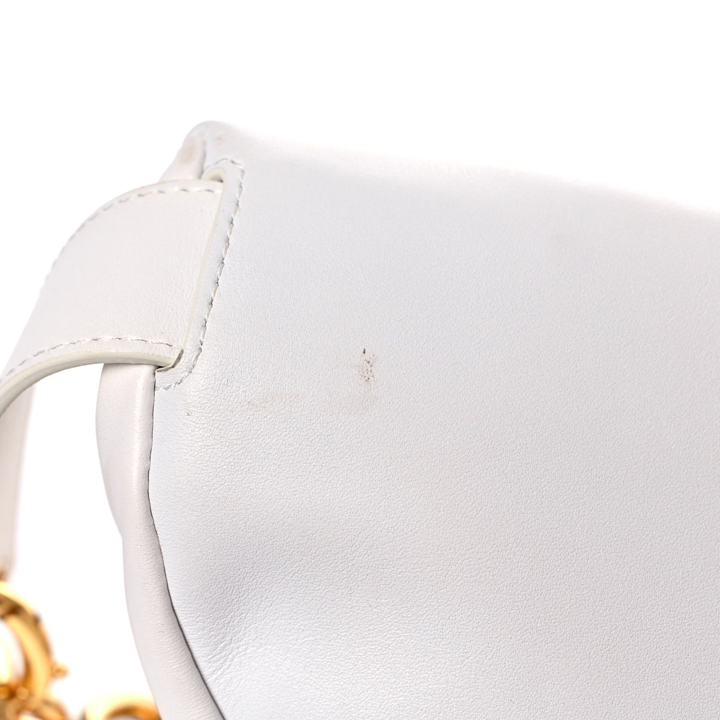 Nappa The Belt Chain Pouch Chalk