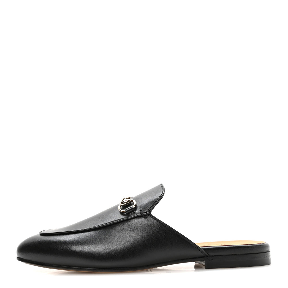 Gucci Calfskin Womens Princetown Slippers 39 Black 1 of 9