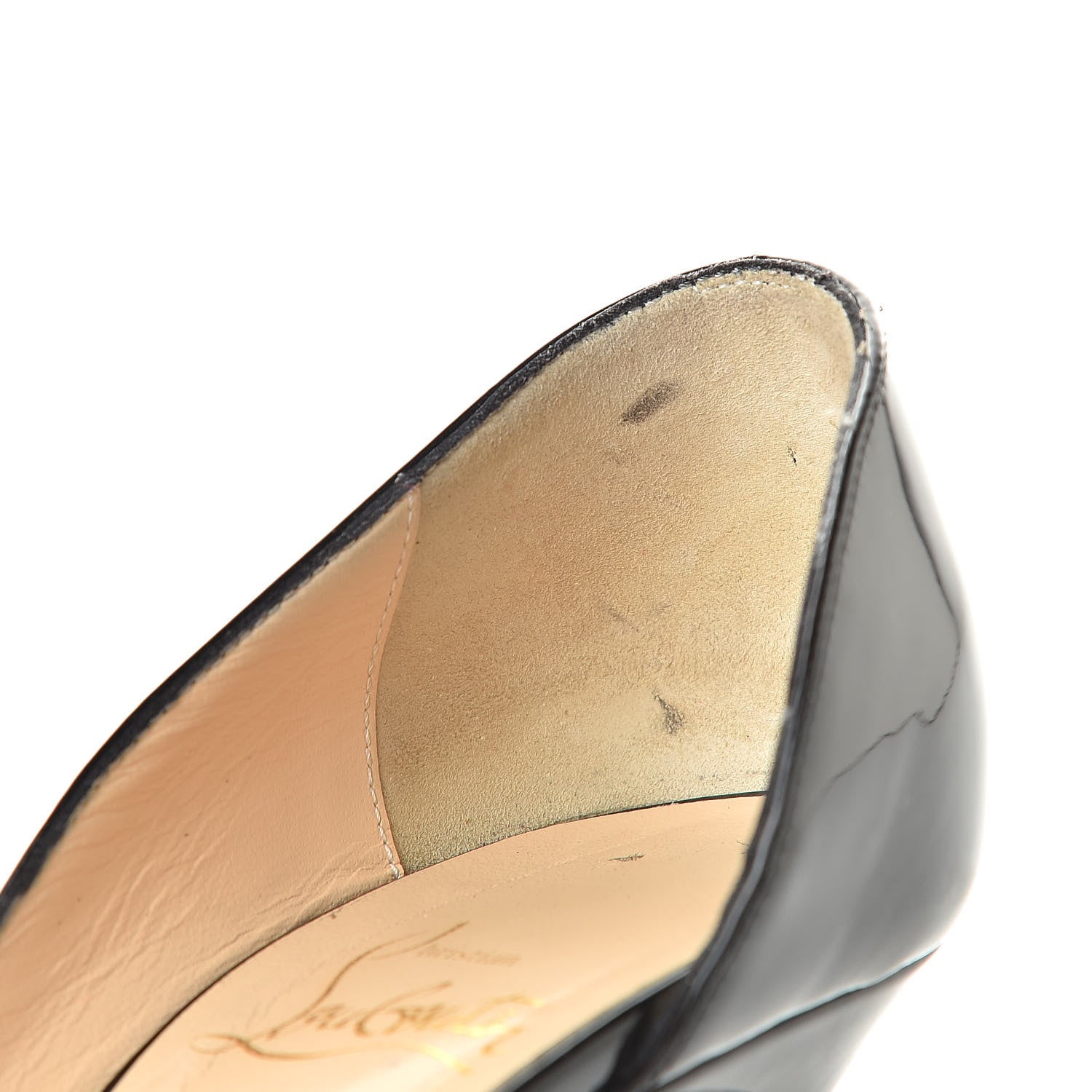 Christian Louboutin Patent Iriza 100 Pumps 36 Black 14 of 18