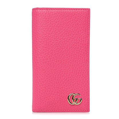 Gucci Pebbled Calfskin GG Marmont iPhone 7/8 Case Pink 1 of 6