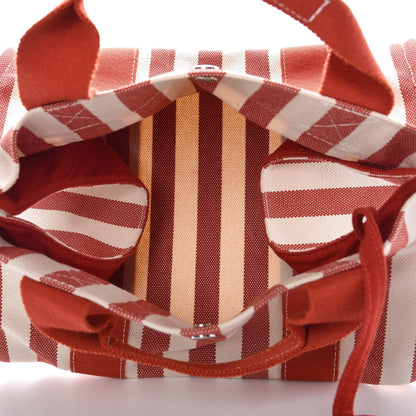 Hermes Canvas Striped Cannes PM 6 of 11