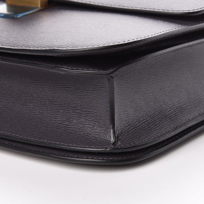 Celine Liege Calfskin Medium Classic Box Flap Bag Liquorice 10 of 10