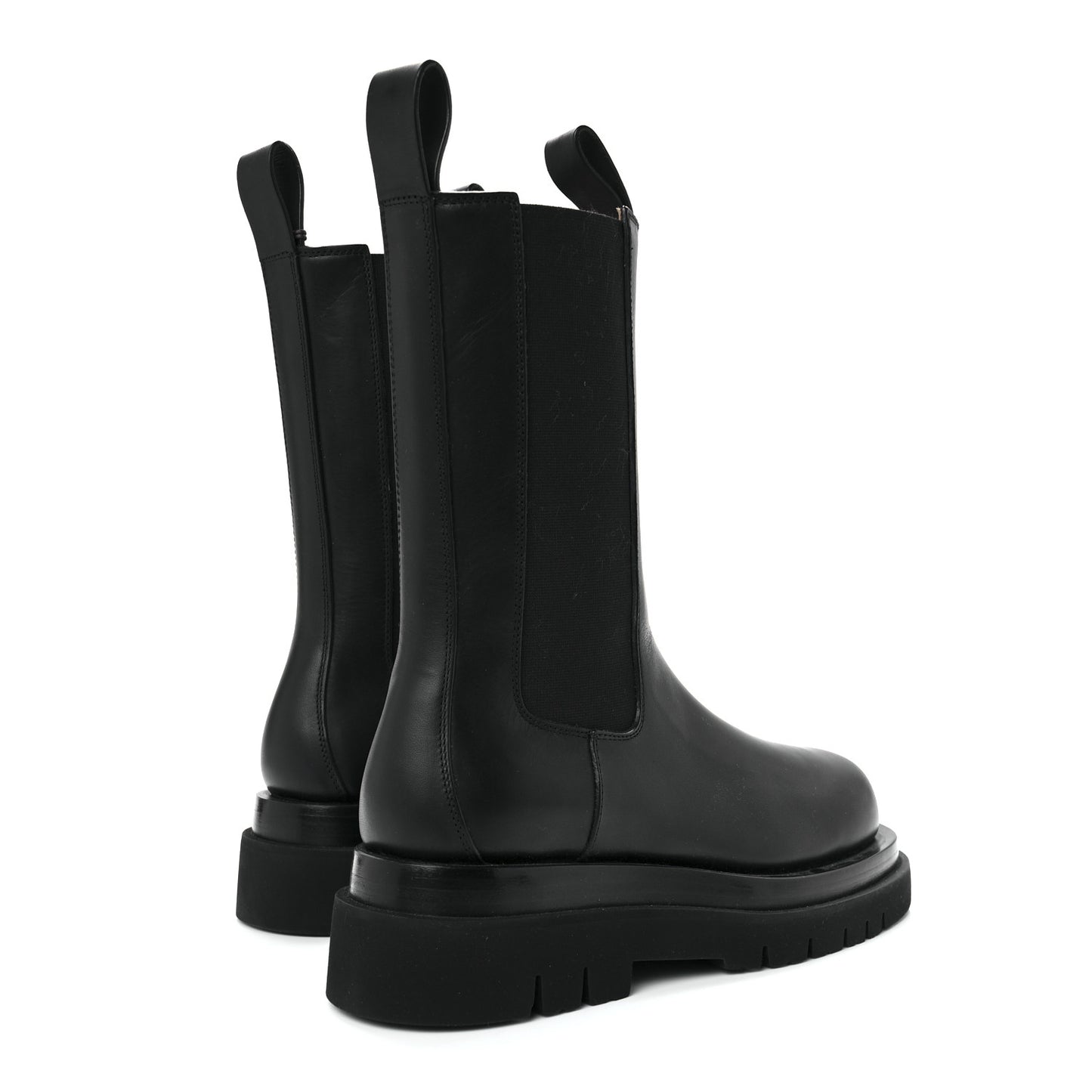 Calfskin The Lug Chelsea 55mm Boots 38 Black