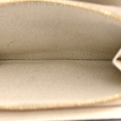 Louis Vuitton Monogram Insolite Coin Purse Wallet White 5 of 10