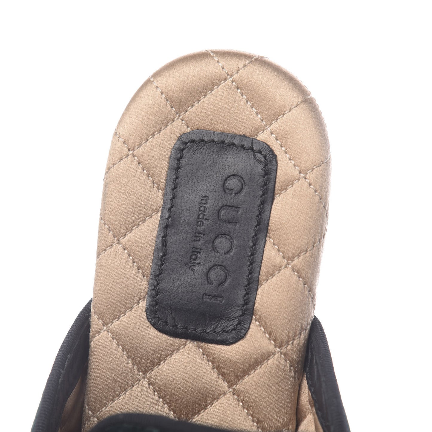 Velvet Crystal Snake Embroidered Womens Slippers 35 Dark Green