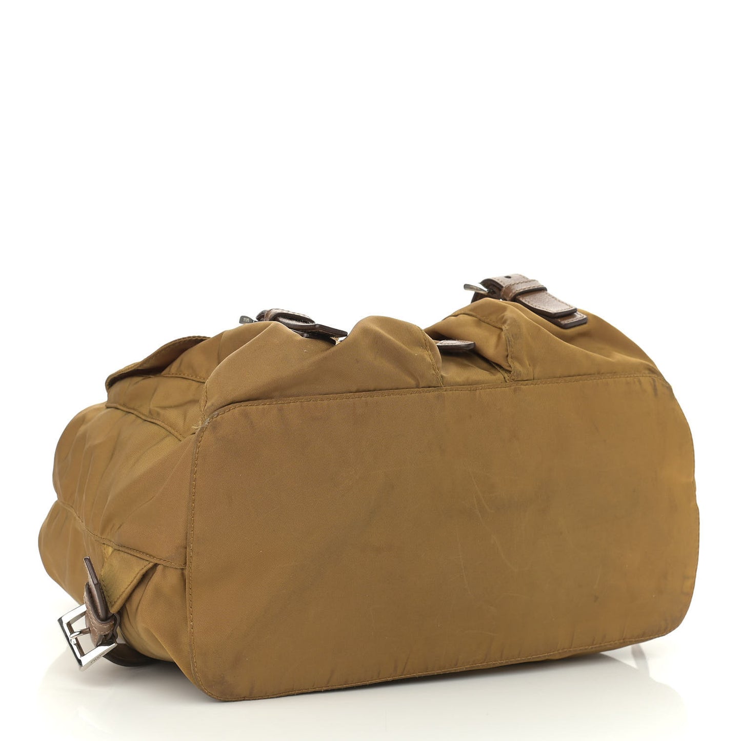 Vela Nylon Saffiano Backpack Tobacco