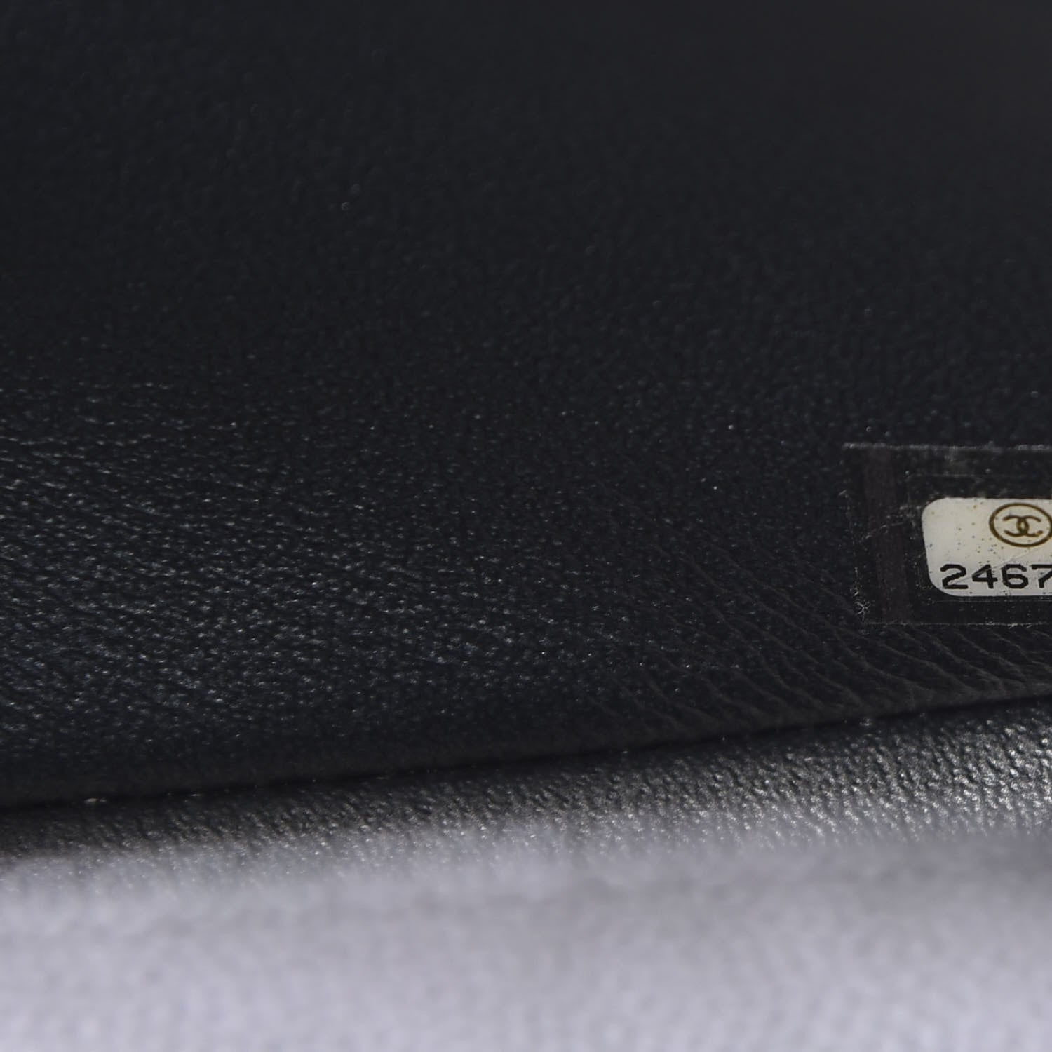 Chanel Iridescent Caviar Chevron Quilted Mini Rectangular Flap Black 8 of 10
