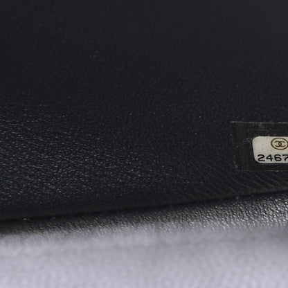 Chanel Iridescent Caviar Chevron Quilted Mini Rectangular Flap Black 8 of 10
