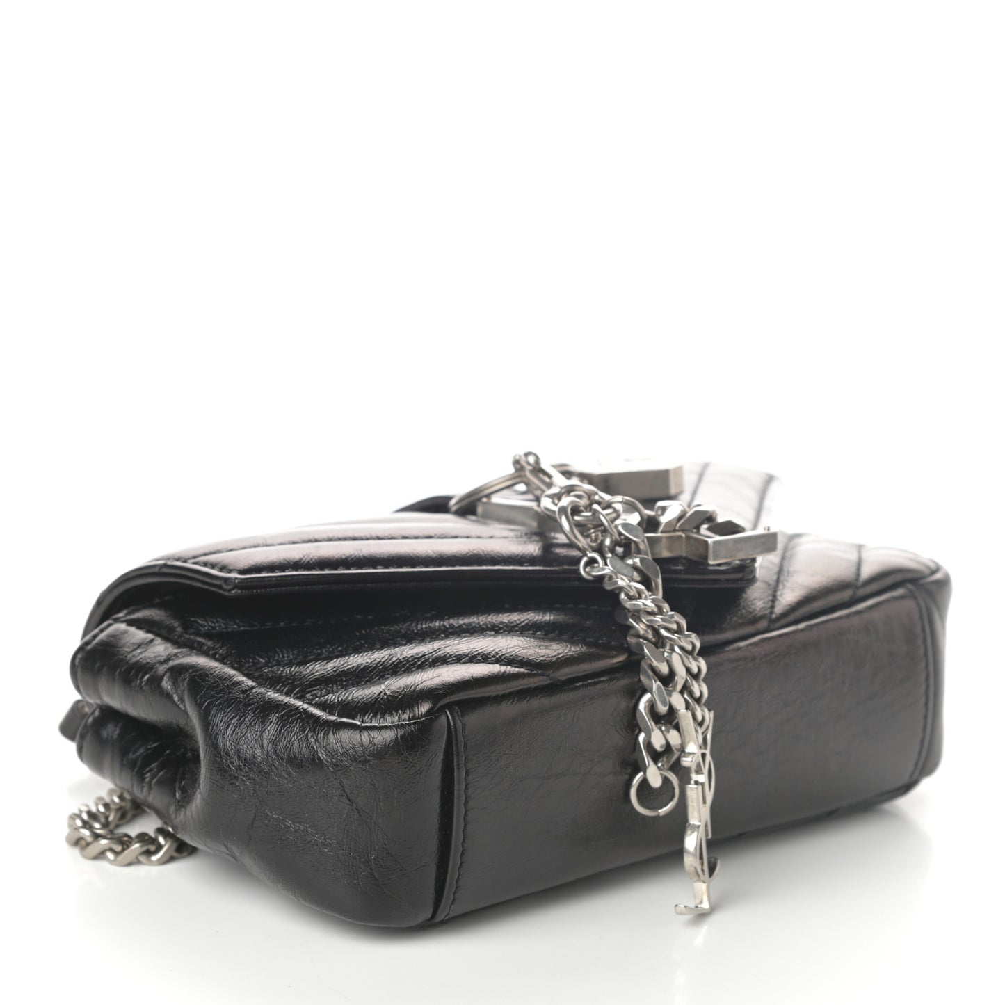 Calfskin Matelassé Monogram Classic Baby Punk Chain Bag