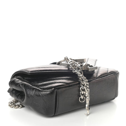 Saint Laurent Calfskin Matelassé Monogram Classic Baby Punk Chain Bag 4 of 9
