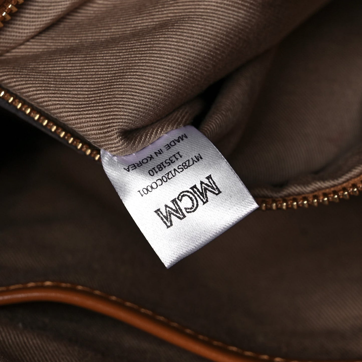 Visetos Original Medium Pouch Cognac