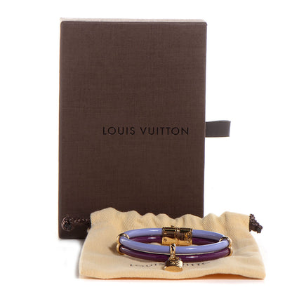 Louis Vuitton Vernis Keep It Twice Bracelet 17 Lilac Amethyste 7 of 7
