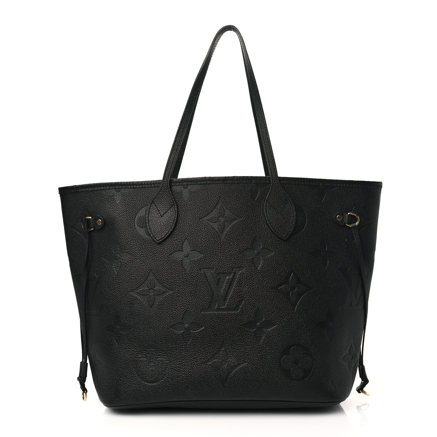 Louis Vuitton Empreinte Monogram Giant Neverfull MM Black 1 of 9