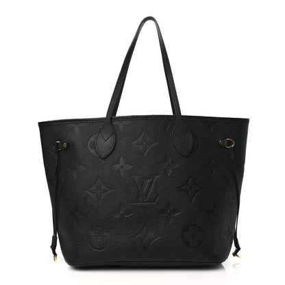 Louis Vuitton Empreinte Monogram Giant Neverfull MM Black 1 of 9