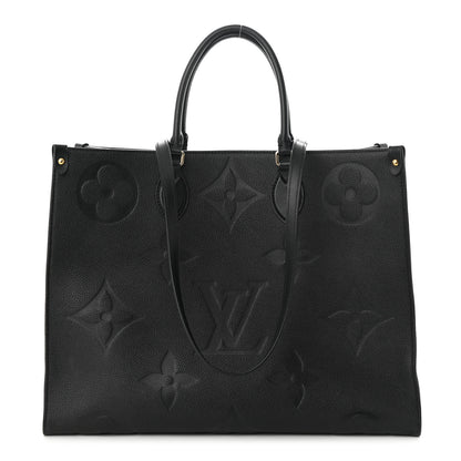 Louis Vuitton Empreinte Monogram Giant Onthego GM Black 1 of 10