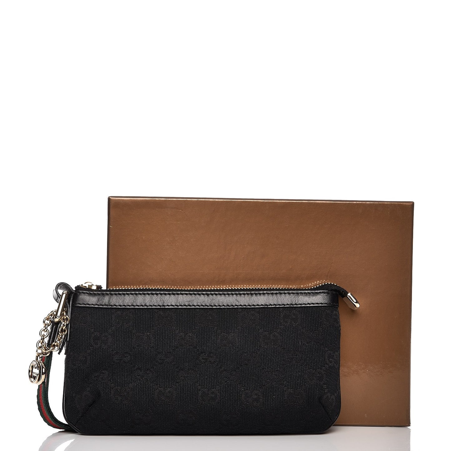 Monogram Jolicoeur Wristlet Black