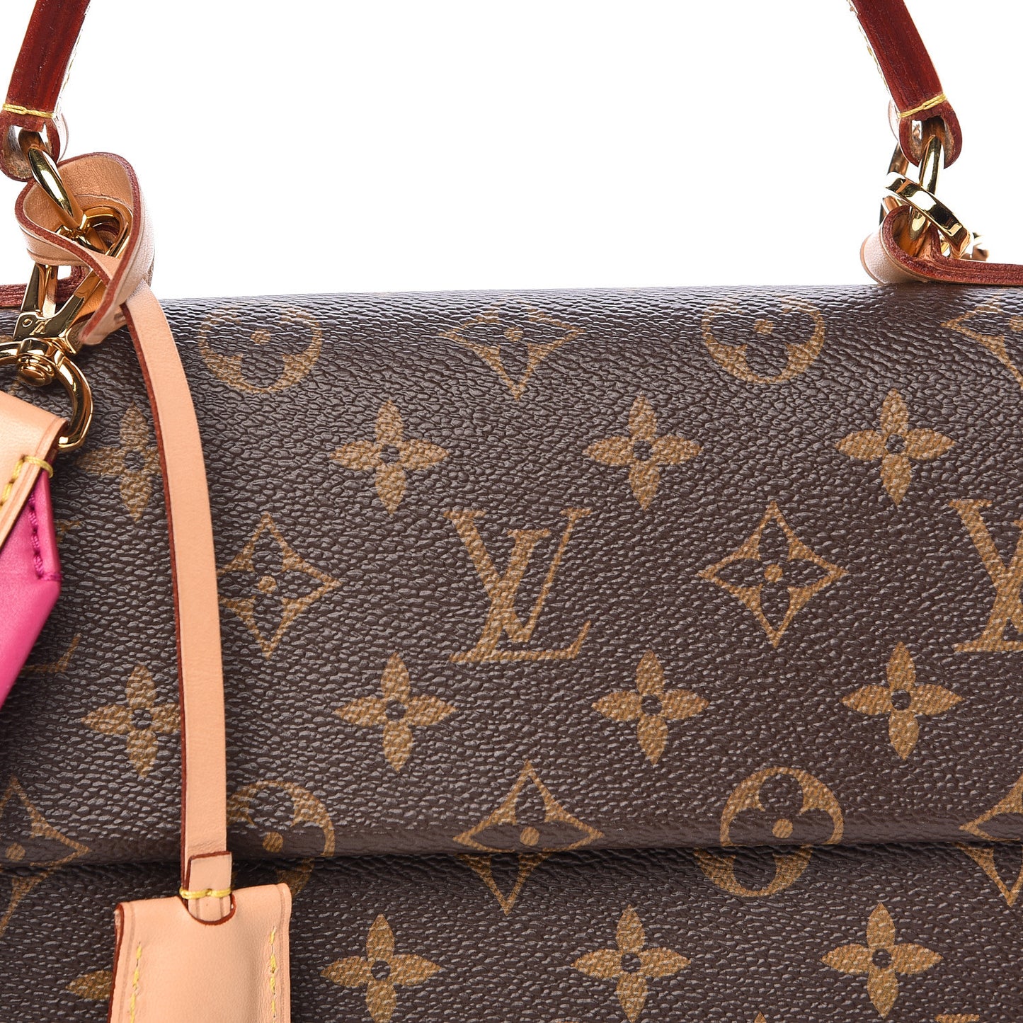 Monogram Cluny BB Bordeaux Fuchsia