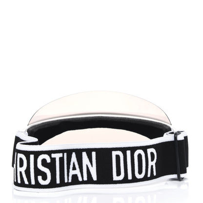 Christian Dior Mirrored DiorClub1 Sun Visor Black 2 of 4