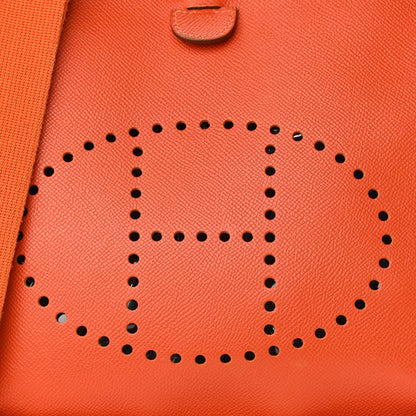 Hermes Epsom Evelyne III PM Orange 8 of 21