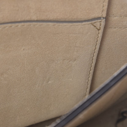Chloe Suede Calfskin Small Faye Shoulder Bag Motty Grey 13 of 15