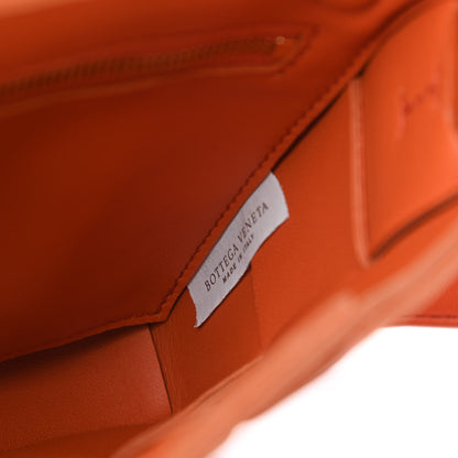 Bottega Veneta Nappa Maxi Intreccio Cassette Bag Burned Orange 7 of 10