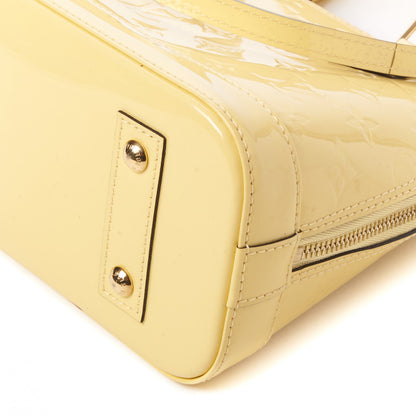 Louis Vuitton Vernis Alma BB Citrine 6 of 8