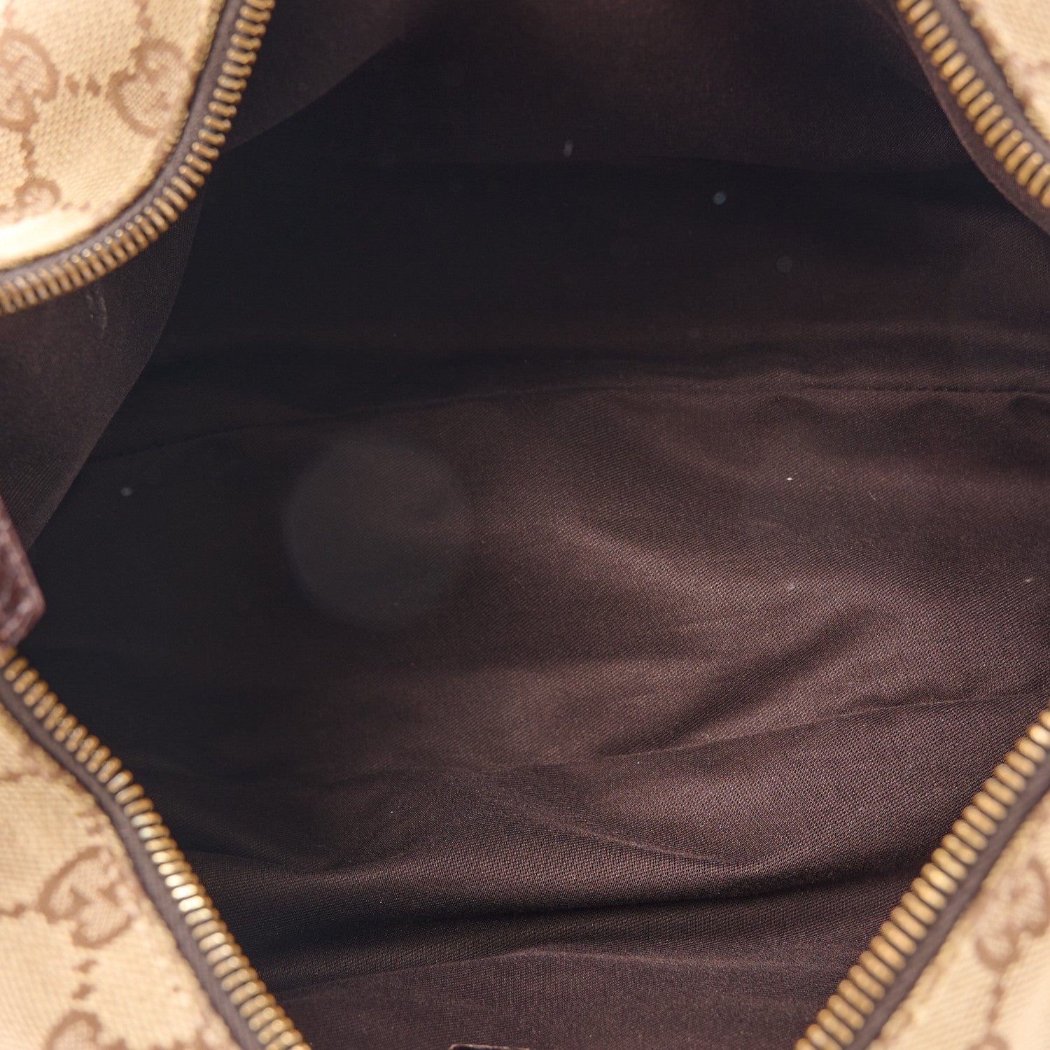 Gucci Monogram Medium Horsebit Chain Hobo Dark Brown 5 of 18