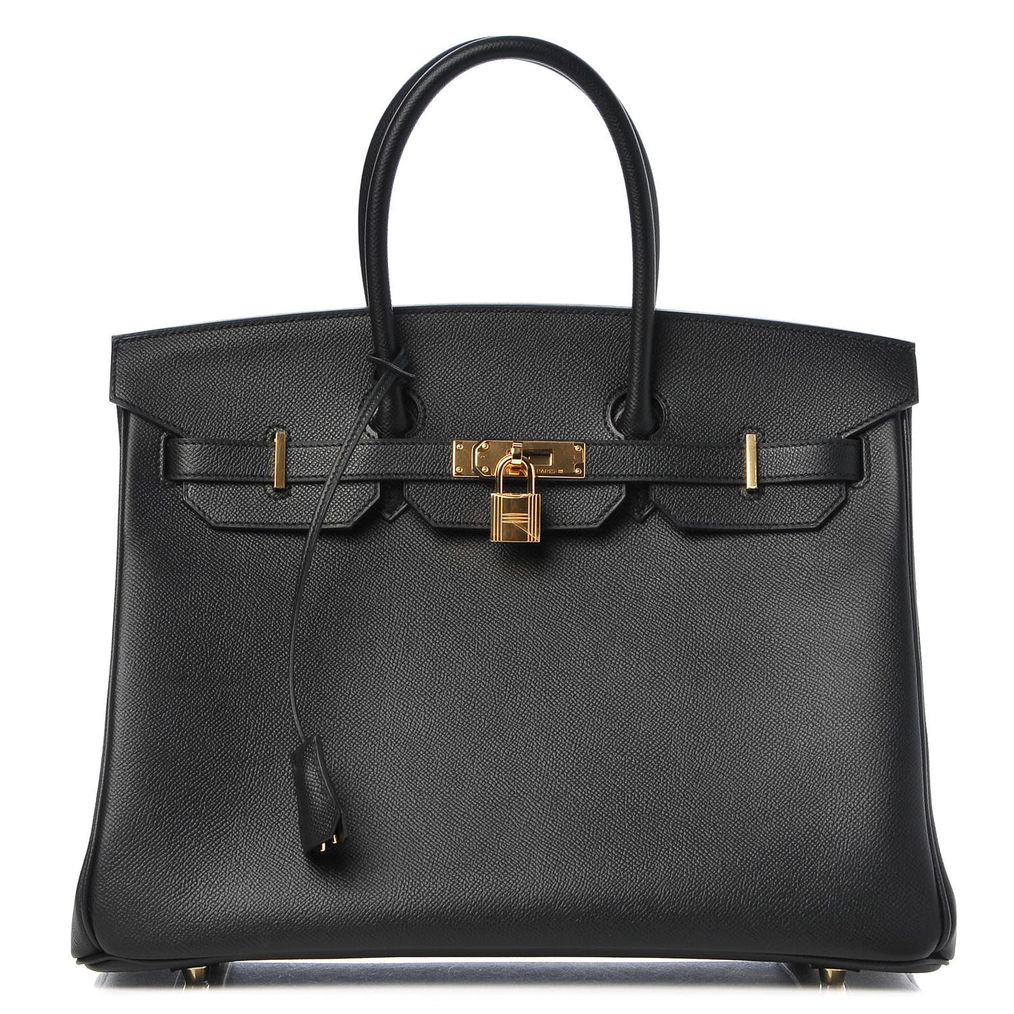 Epsom Birkin 35 Black