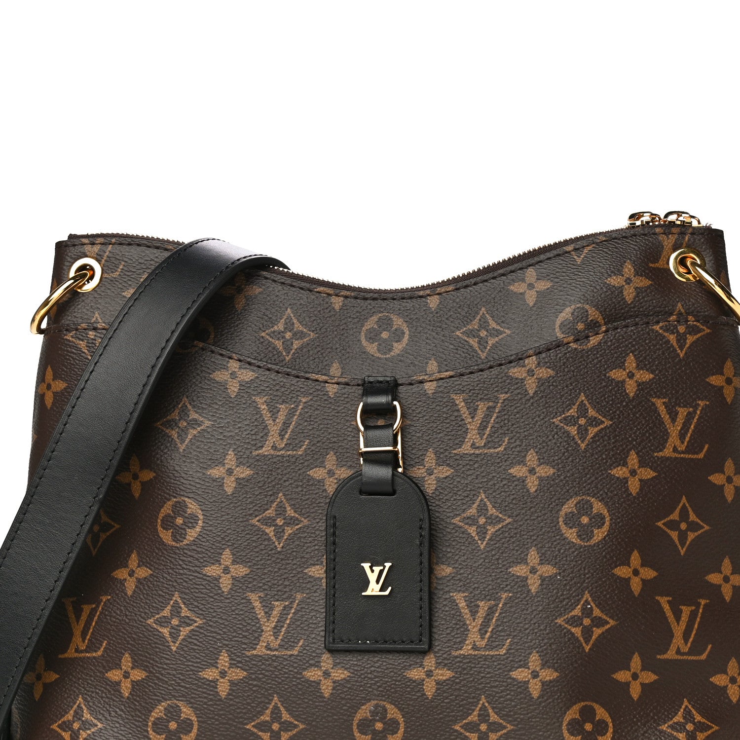 Louis Vuitton Monogram Odeon MM Black 6 of 13