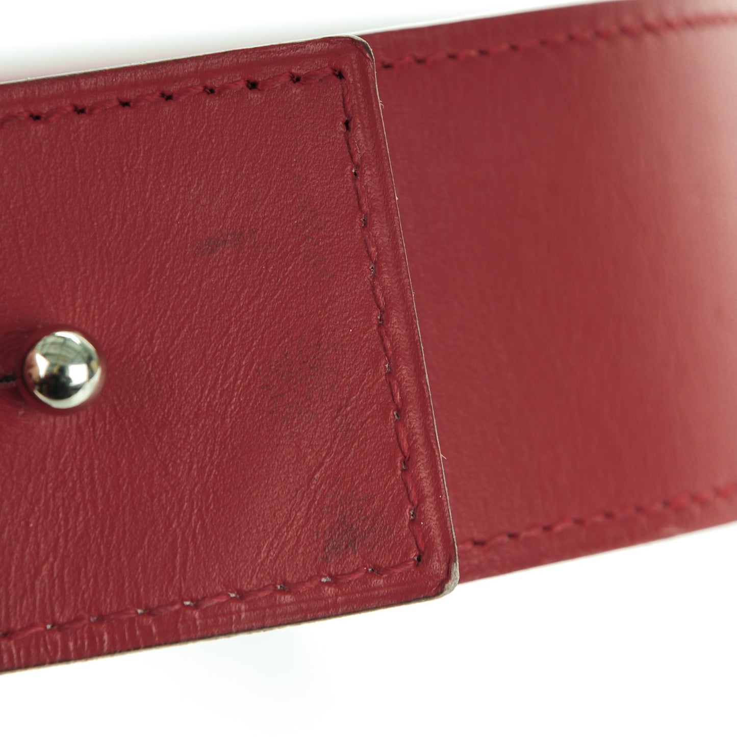Chamonix Wide Belt 90 Rouge Vif
