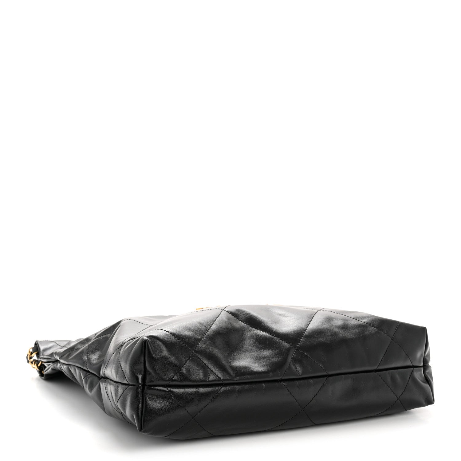 Chanel Shiny Calfskin Quilted Small Chanel 22 Black 5 of 12