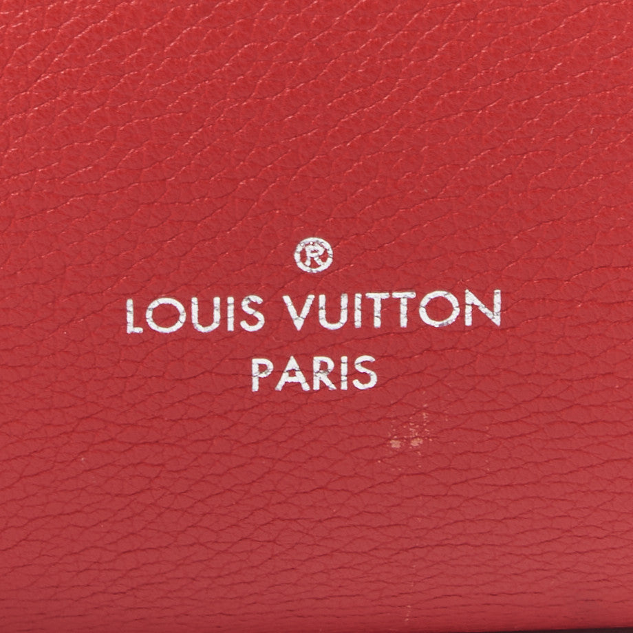 Louis Vuitton Calfskin Lockme Cabas Rubis 8 of 9