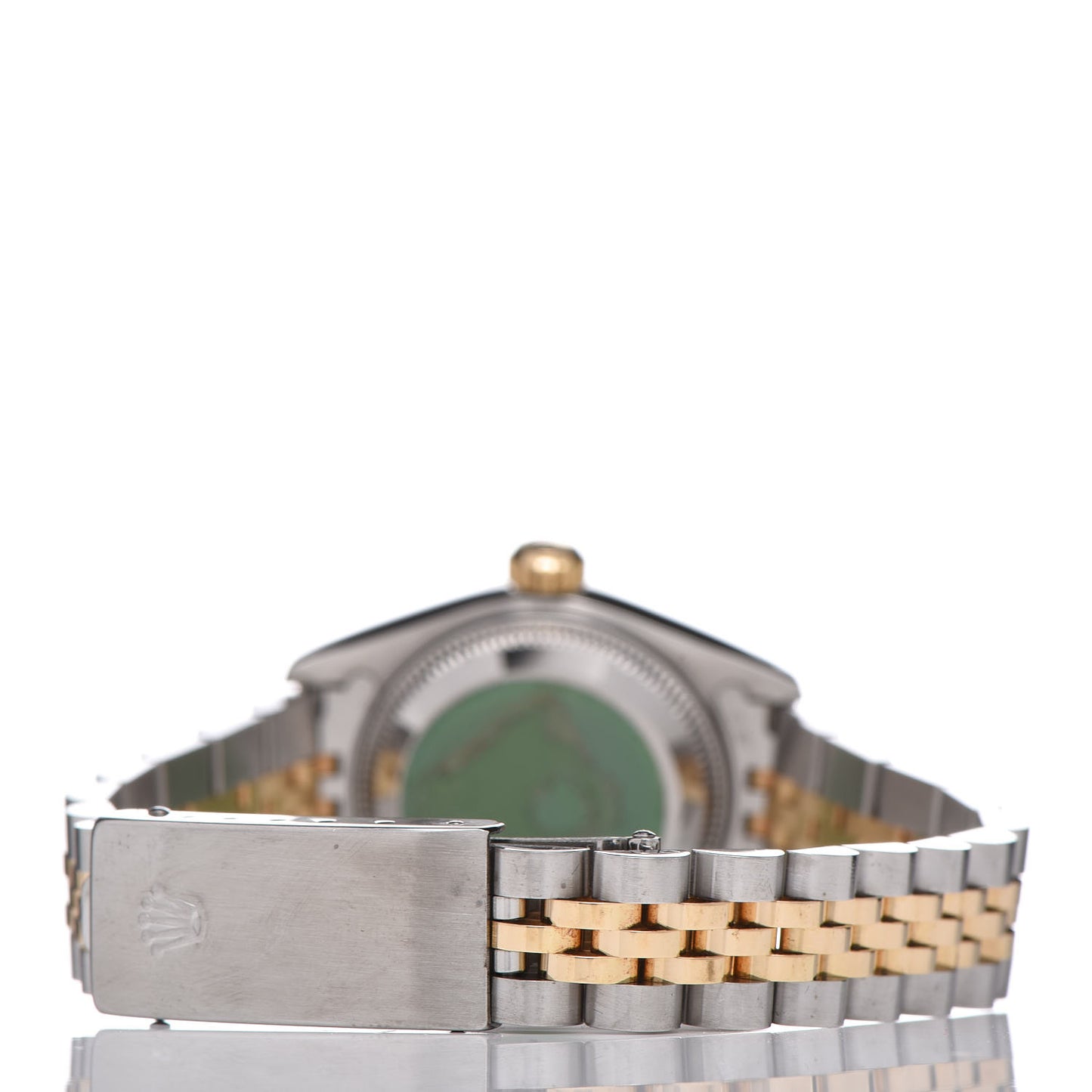 Stainless Steel 18K Yellow Gold 26mm Oyster Perpetual Datejust Watch White Roman 69173