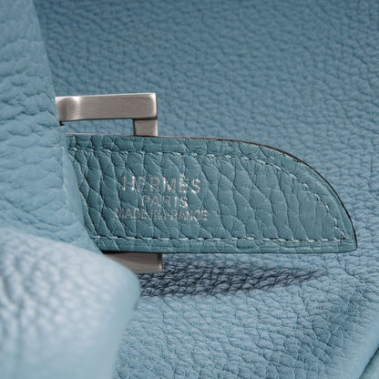 Hermes Taurillon Clemence Massai GM Ciel 7 of 8