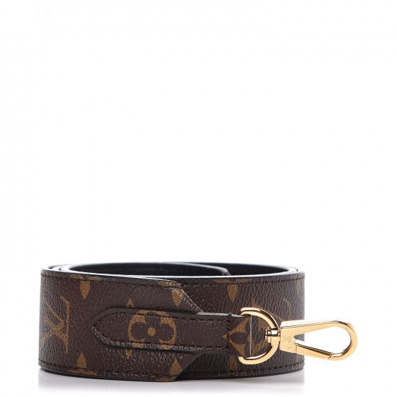 Louis Vuitton Monogram Bandouliere Shoulder Strap Black 1 of 5