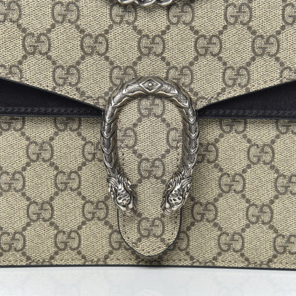 Gucci GG Supreme Monogram Mini Dionysus Shoulder Bag Black 10 of 12