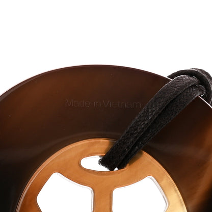 Hermes Buffalo Horn Lacquer Lift Necklace Rose Candeur 7 of 8