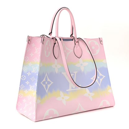 Louis Vuitton Monogram Escale Onthego GM Pastel 3 of 9