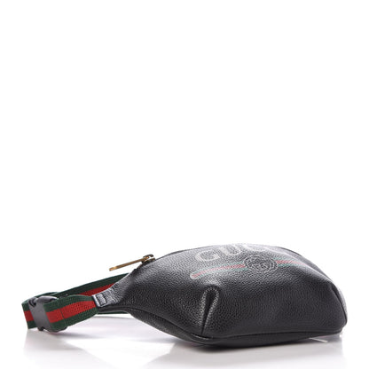 Gucci Grained Calfskin Small Logo Belt Bag Black 3 of 7